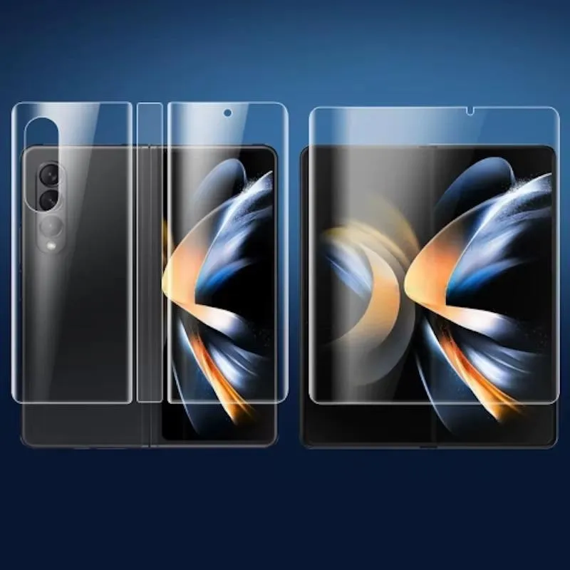 SNAPFIT Screen Protector Compatible With Samsung Galaxy Z Fold8 Fold 8 Hydrogel Film Clear Matte Fullset ā Fullset HD Clear