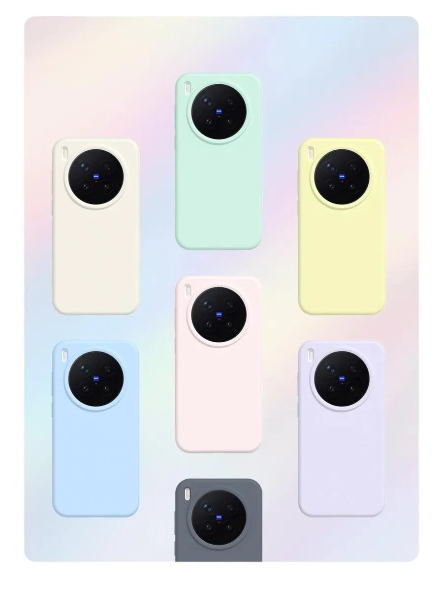 SNAPFIT Case Compatible for VIVO X300 Pro X300 SNAPFIT Liquid Silicone Softcase Slim Thin Macaroon Protective Cover Casing - Primary Focuss ā Black / Vivo X300 Pro