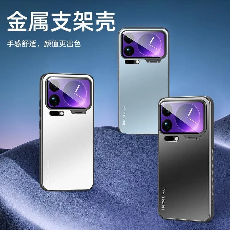 SNAPFIT Case Compatible for Xiaomi 17 Pro Max SNAPFIT Bracket Logam Magnetic MagSafe Camera Protector Protective Cover Casing - Primary Focuss ā Black / Xiaomi 17 Pro