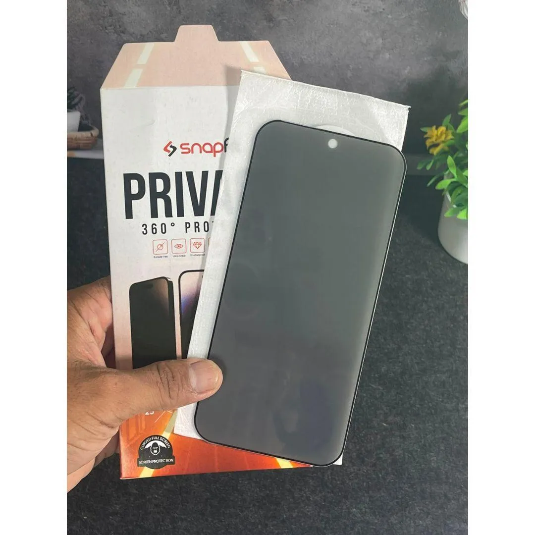 Tempered Glass for Xiaomi 17T Pro SNAPFIT HD Clear Privacy Anti Spy Full Cover 9H Protector ā Full Clear With Tray / Xiaomi 17T