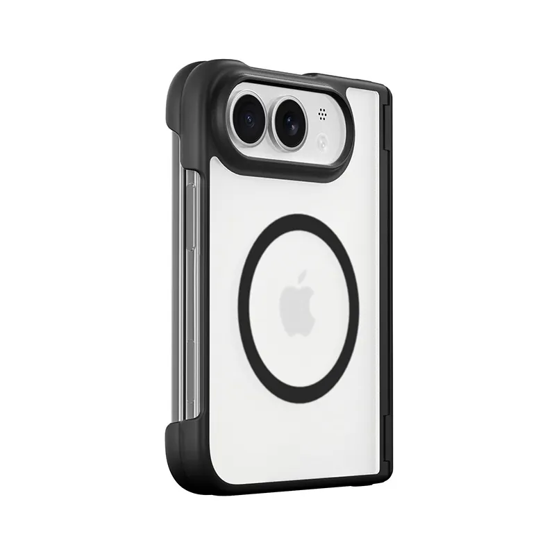 SNAPFIT Case iPhone Duo MagSafe Magnetic Full Hinge Protector — Black Matte