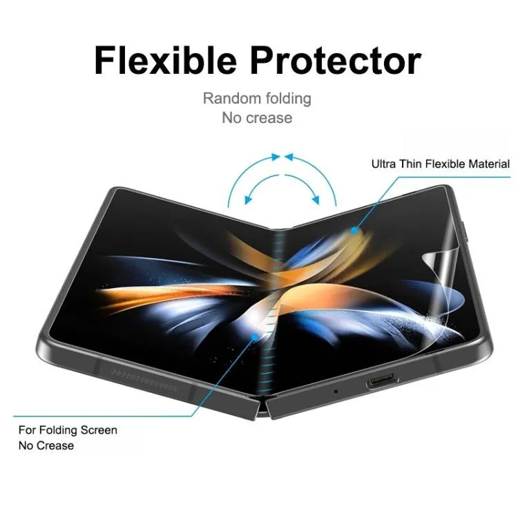 SNAPFIT Screen Protector Hydrogel Fullset Samsung Galaxy Z Fold 8 Fold 8 Ultra Film Fullset Clear Matte Full Body Protection Anti Gores — Belakang Clear / ZFold 8 (Wide)